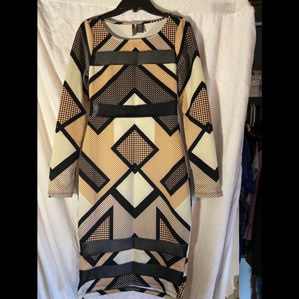 Fire Los Angeles Fashionable dress , nylon mesh cutouts